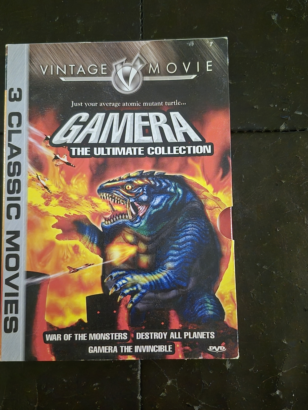 Gamera: The Ultimate Collection (Vintage Movie) DVD Set - Blue & Orange Cover